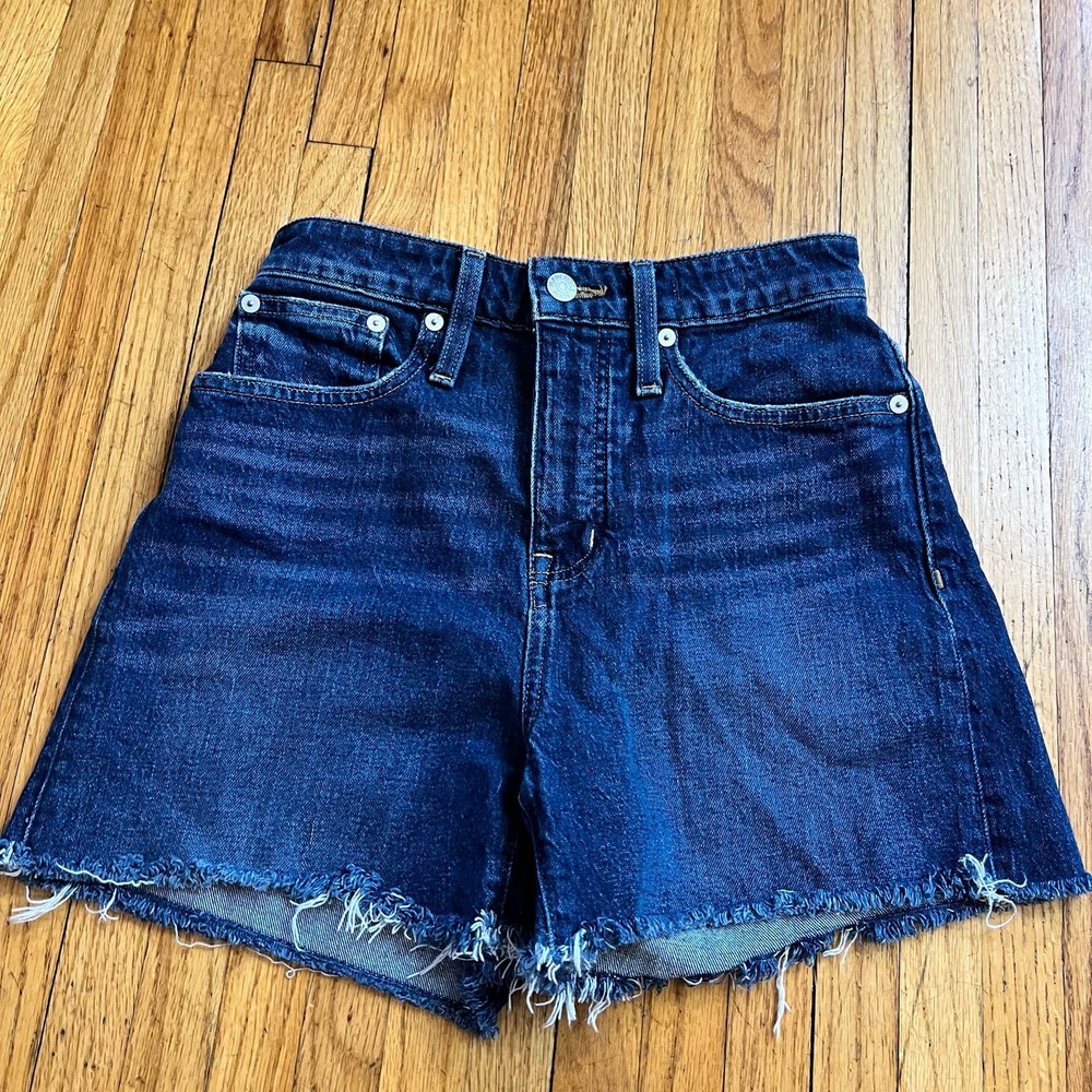 Madewell Curvy High Rise Denim Shorts